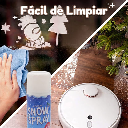 Nieve En Spray Para Arbol De Navidad x2