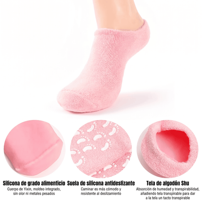 MEDIAS DE GEL REPARADORAS REUTILIZABLES UNISEX (X2 Pares)