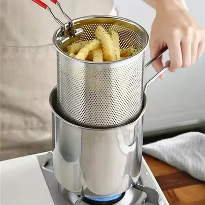 Olla Freidora Con Cesta Coladora