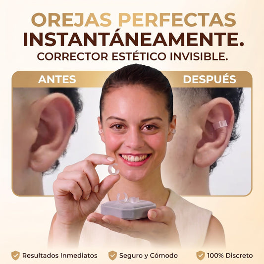 Corrector Estético de Orejas 1 Par - Semitransparente