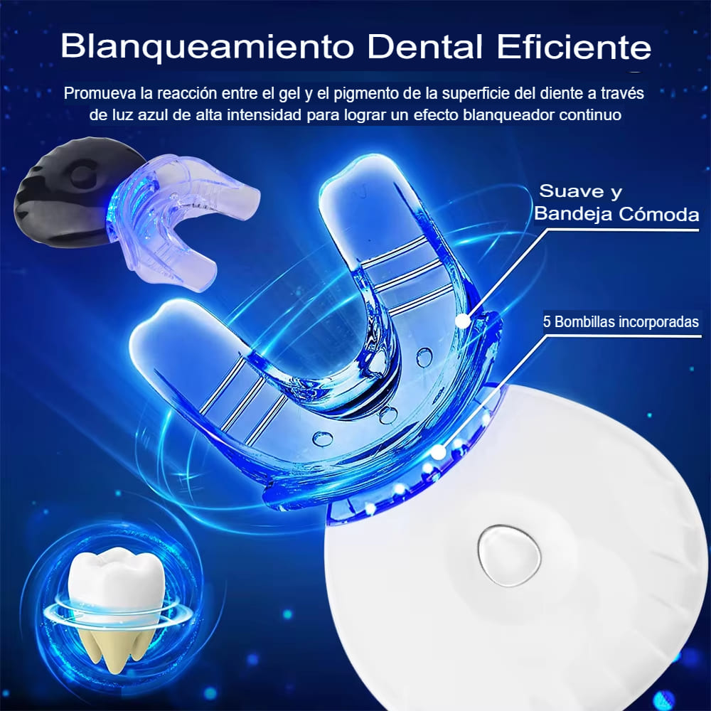 Kit de Blanqueamiento Dental con Tecnología LED